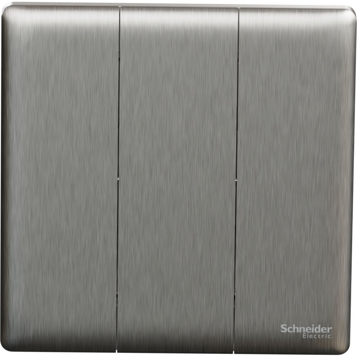 Schneider Electric UNICA X 16AX 三位單控開關掣 (炫星銀) | NUX33_1_SS